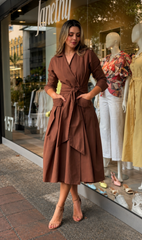 VESTIDO EN LINO