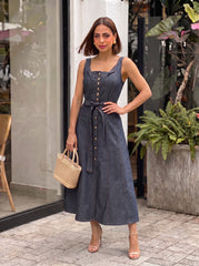 VESTIDO EN TENCEL